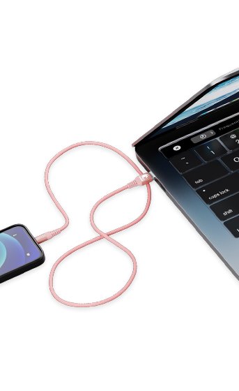 Transferência de dados entre um smartphone e um notebook através de um Cabo Dragon