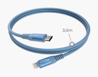 O Cabo dragon possui 3m de comprimento