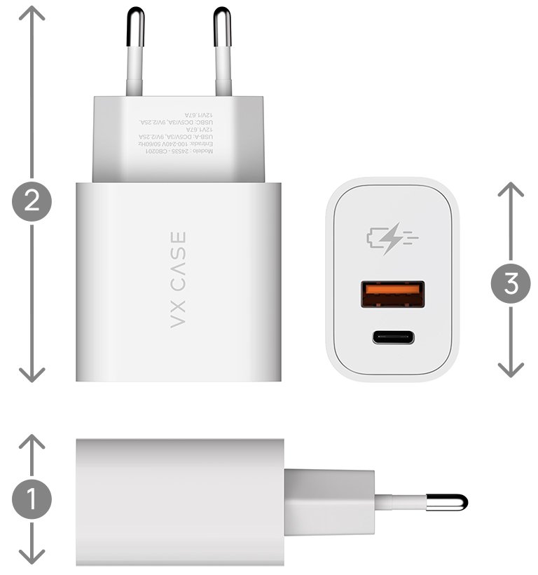 Adaptador de Carga informações de comprimento