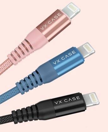 3 tipos de cores disponíveis nos Cabos Dragon